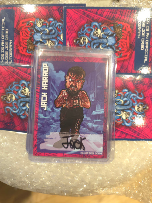 Jack harrop signed card