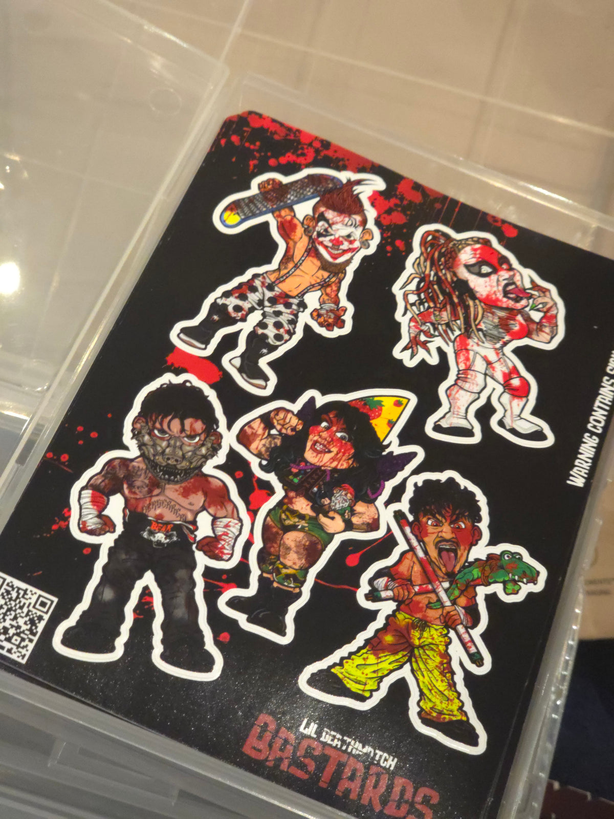 Lil deathmatch sticker sheet 8